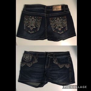 GRACE in LA Denim Shorts